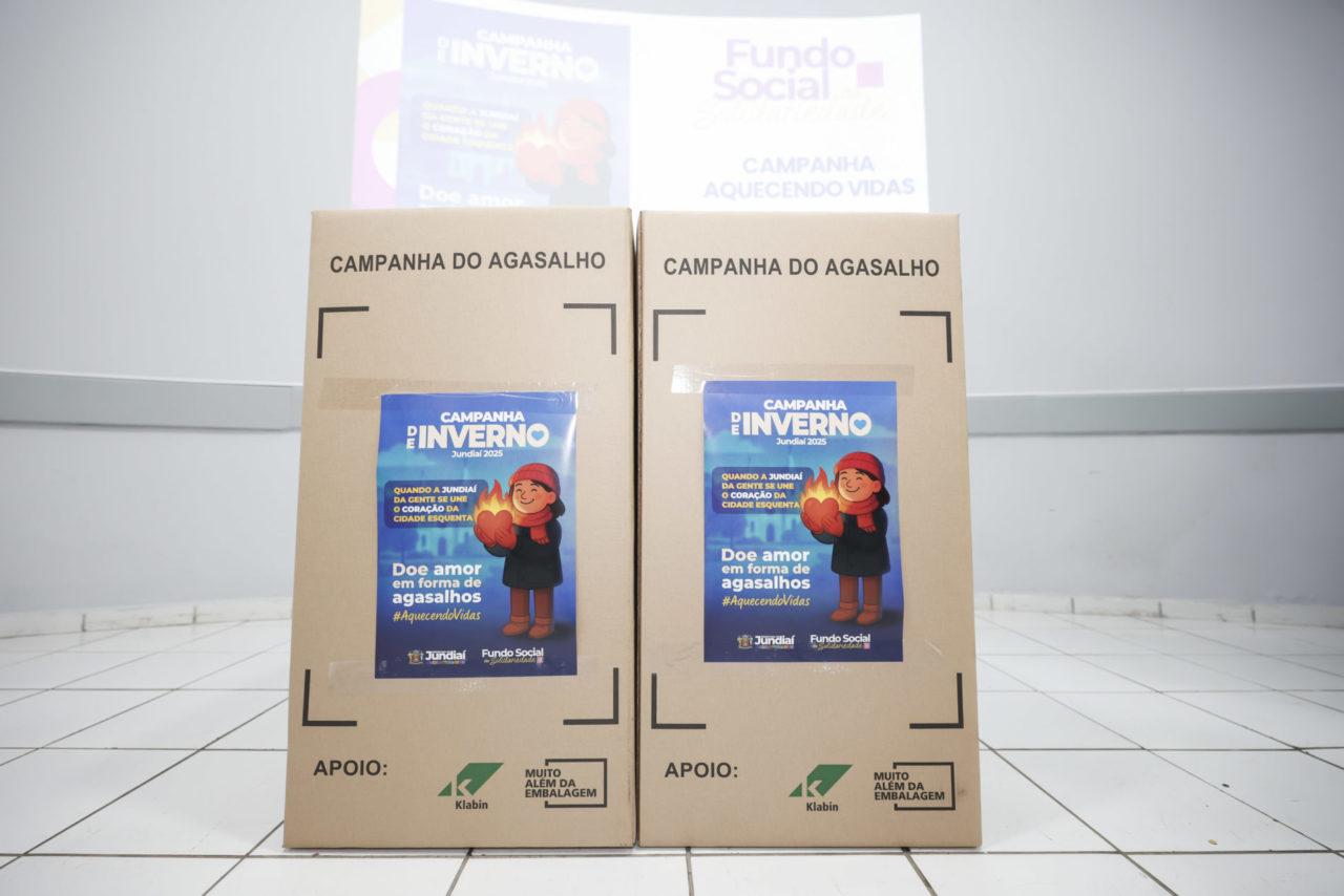 Campanha ‘Aquecendo Vidas’ mobiliza cidade e Fundo Social disponibiliza caixas de arrecadação para quem deseja colaborar