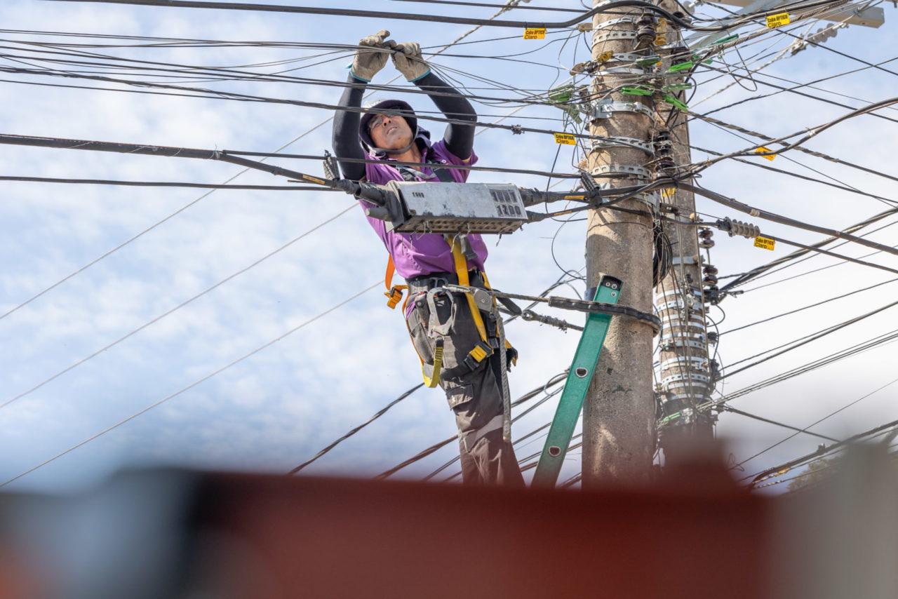 Prefeitura de Jundiaí e CPFL já reordenaram cabos de telefonia em mais de 2.900 postes